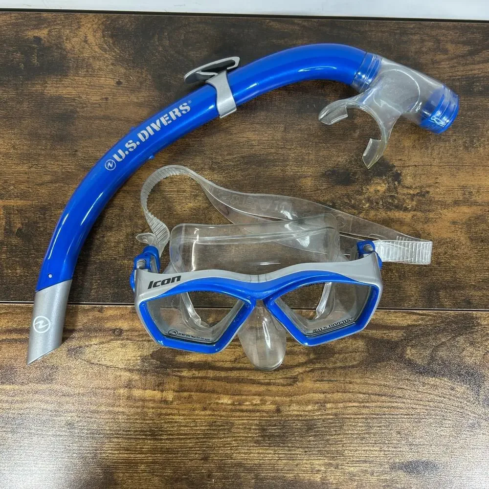 US Divers Icon Kids / Adult mask Swim Scuba Dive Snorkel Anti-Fog Anti-Leak
